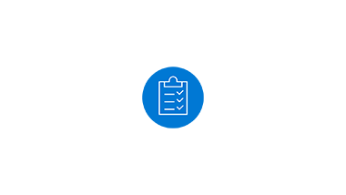 Streamline compliance blue icon
